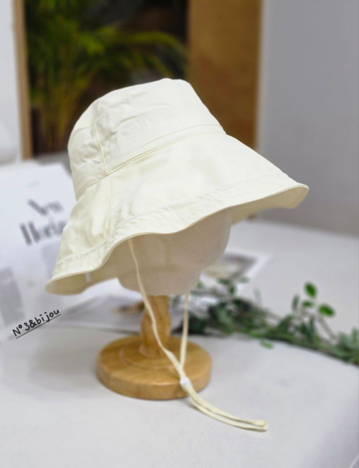 N3韓國直郵女裝新款26春夏休閑熱賣職業推薦真品帽子漁夫帽N3帽子圖色2