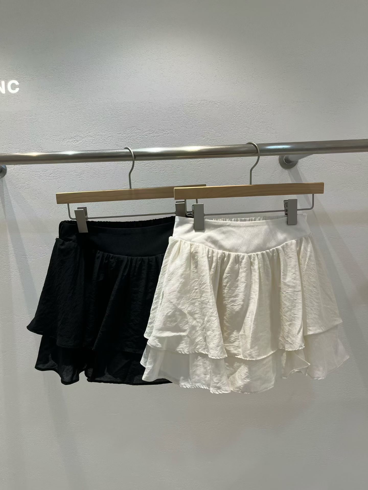 PLEASE/WW韓國代購女士新品真品推薦人氣休閑26春夏短裙PLEASE/WW短裙