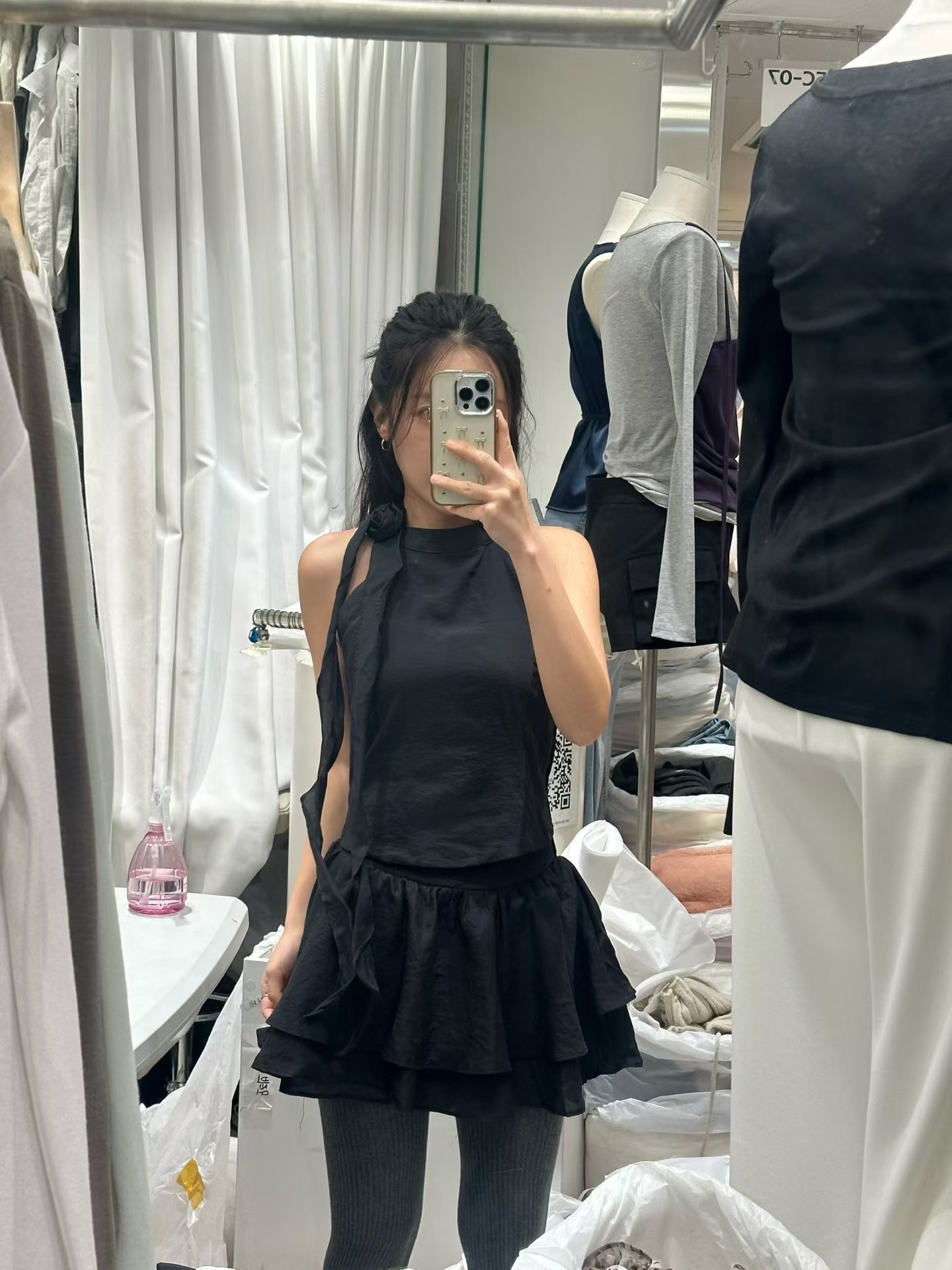 PLEASE/WW韓國代購女士新款推薦真品休閑26春夏襯衫蕾絲衫PLEASE/WW襯衫/蕾絲衫圖色2