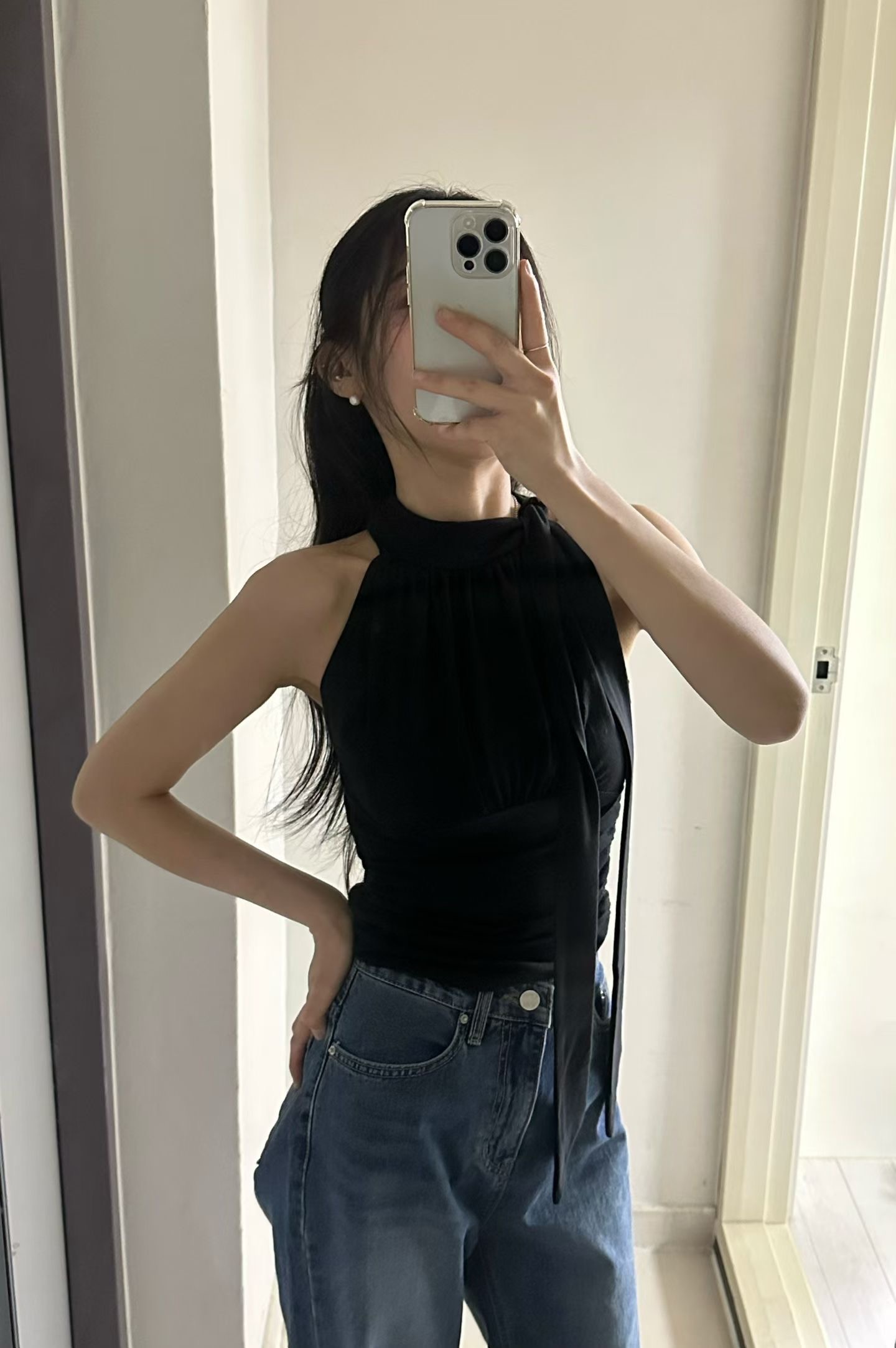 PLEASE/WW韓國直郵女士新品熱賣休閑推薦人氣職業吊帶背心PLEASE/WW吊帶/背心圖色1