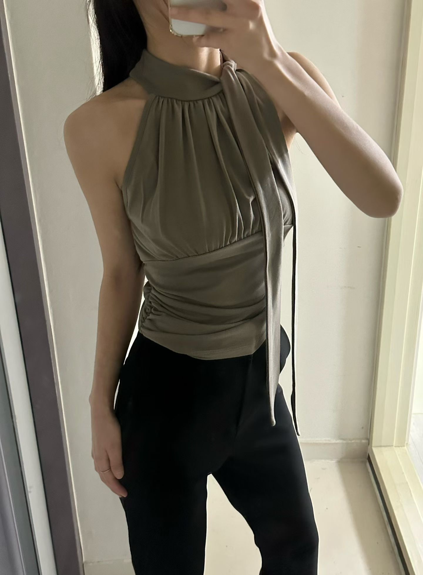 PLEASE/WW韓國直郵女士新品熱賣休閑推薦人氣職業吊帶背心PLEASE/WW吊帶/背心圖色3