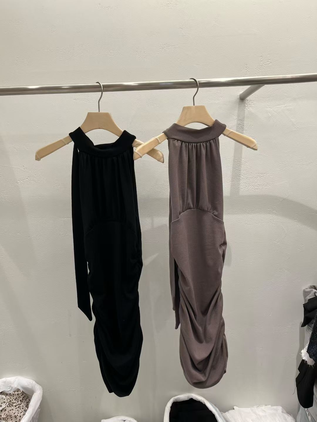 PLEASE/WW東大門代購女士新款真品時尚休閑職業熱賣連衣裙PLEASE/WW連衣裙