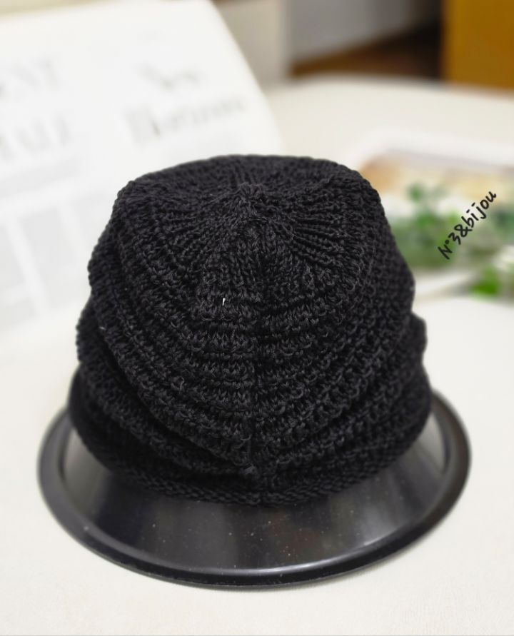 N3東大門實拍女裝新品人氣熱賣時尚26春夏推薦真品帽子褶皺N3帽子