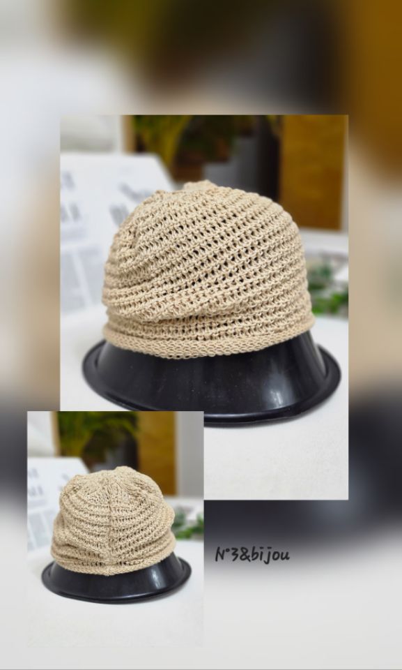 N3東大門實拍女裝新品人氣熱賣時尚26春夏推薦真品帽子褶皺N3帽子