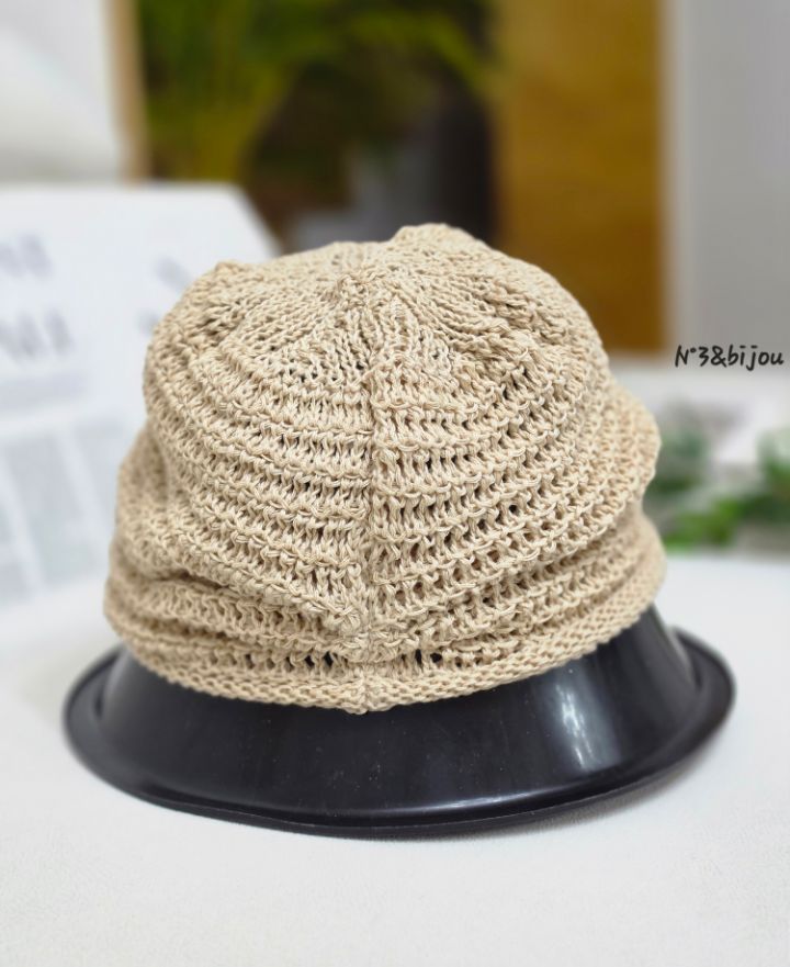 N3東大門實拍女裝新品人氣熱賣時尚26春夏推薦真品帽子褶皺N3帽子