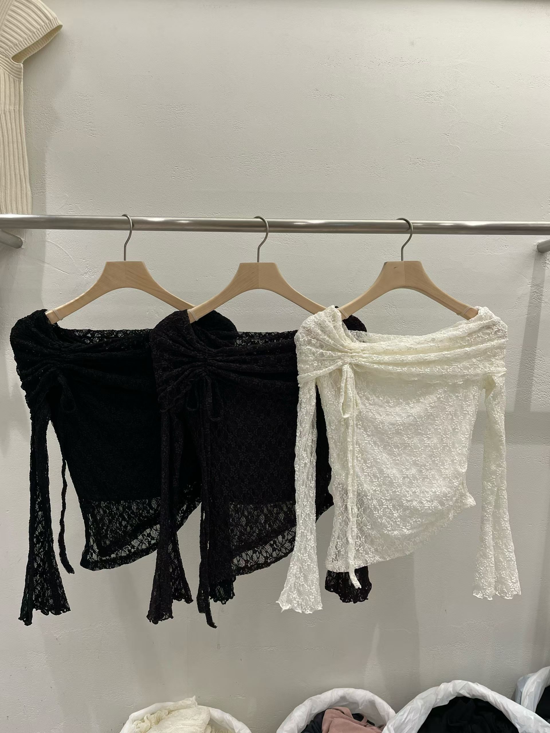 PLEASE/WW東大門代購女士新品人氣熱賣真品推薦襯衫蕾絲衫PLEASE/WW襯衫/蕾絲衫圖色1左一色