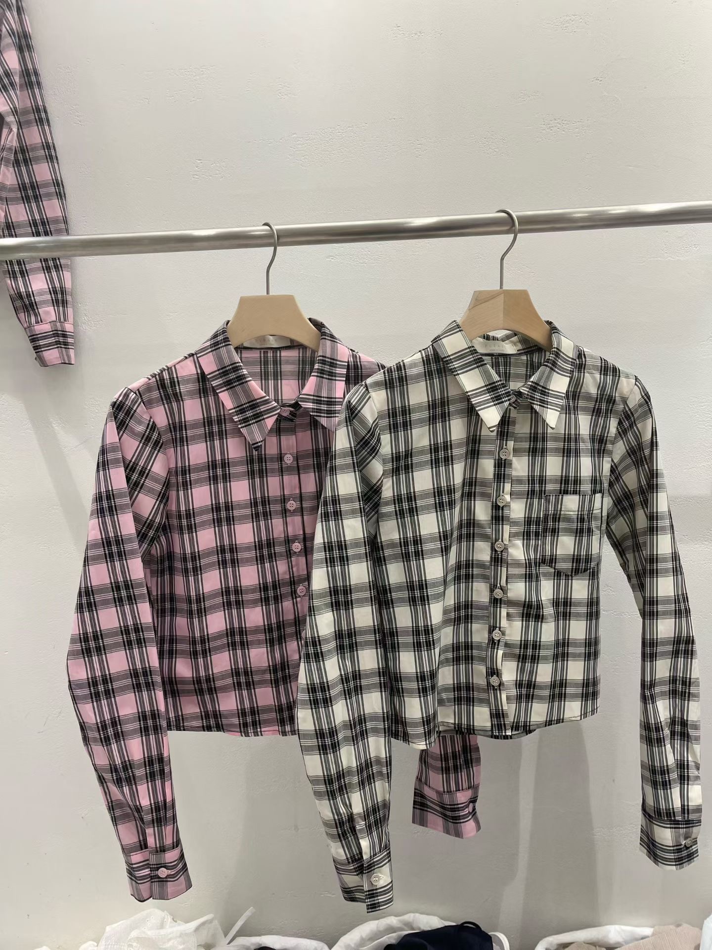 PLEASE/WW韓國代購女裝新款人氣休閑熱賣真品襯衫蕾絲衫PLEASE/WW襯衫/蕾絲衫