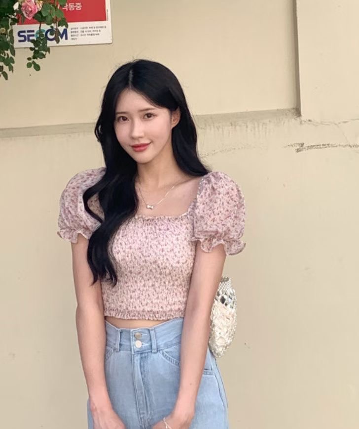 PLEASE/WW韓國代購女裝新款推薦時尚26春夏職業襯衫蕾絲衫PLEASE/WW襯衫/蕾絲衫圖色2