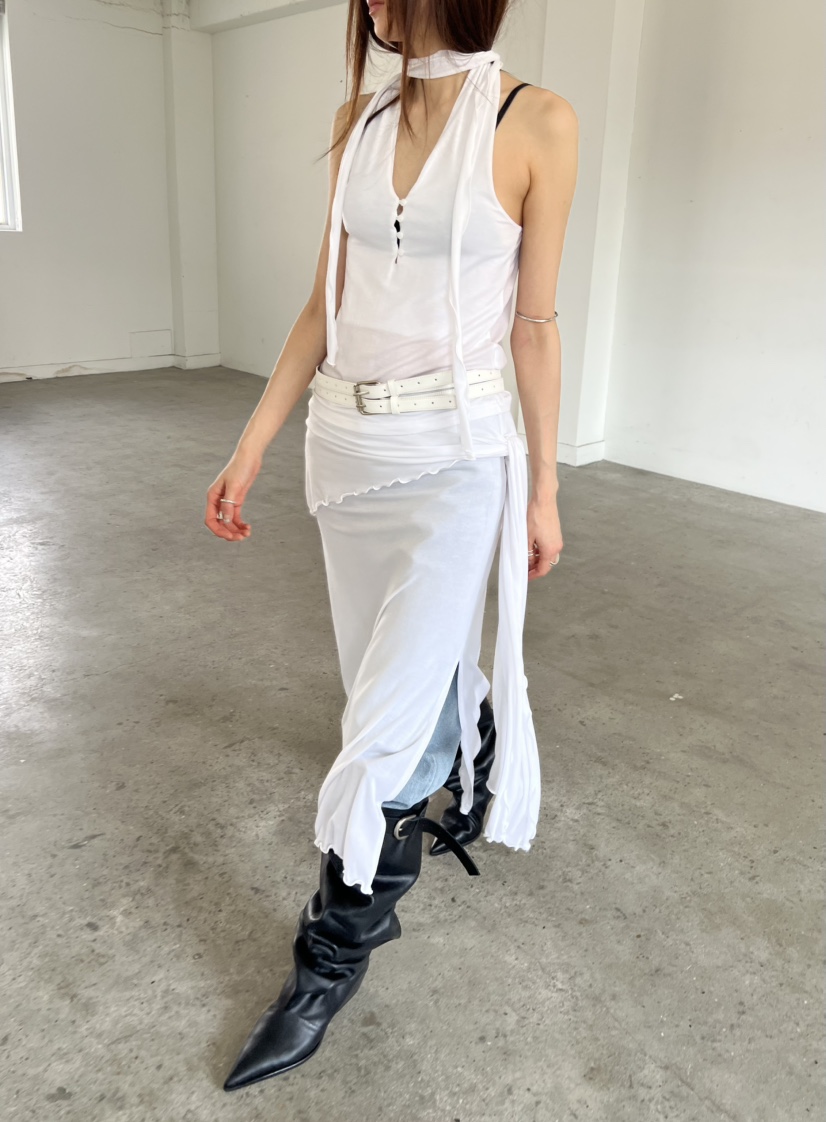 NOVUS東大門直郵女士新款時尚真品26春夏休閑人氣職業長裙NOVUS長裙