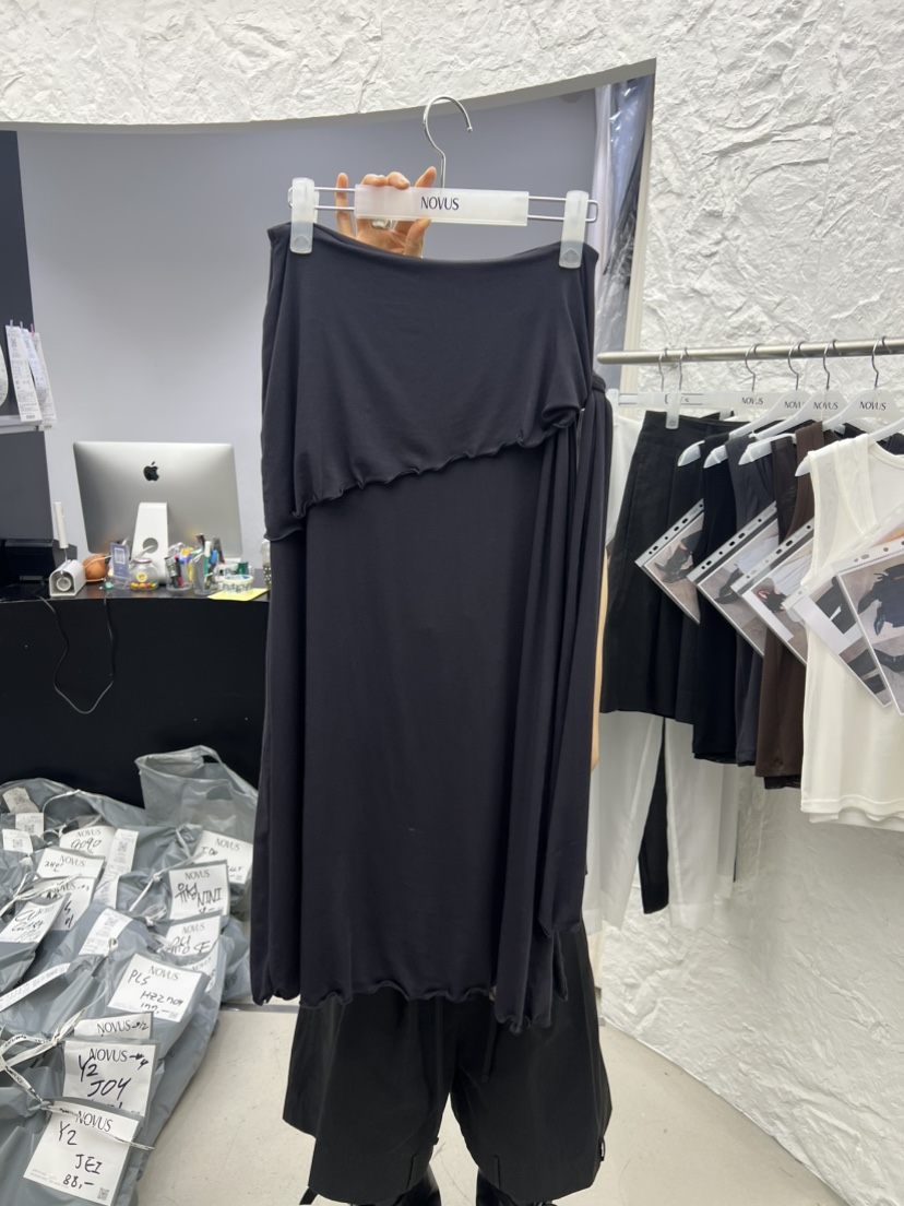 NOVUS東大門直郵女士新款時尚真品26春夏休閑人氣職業長裙NOVUS長裙圖色4
