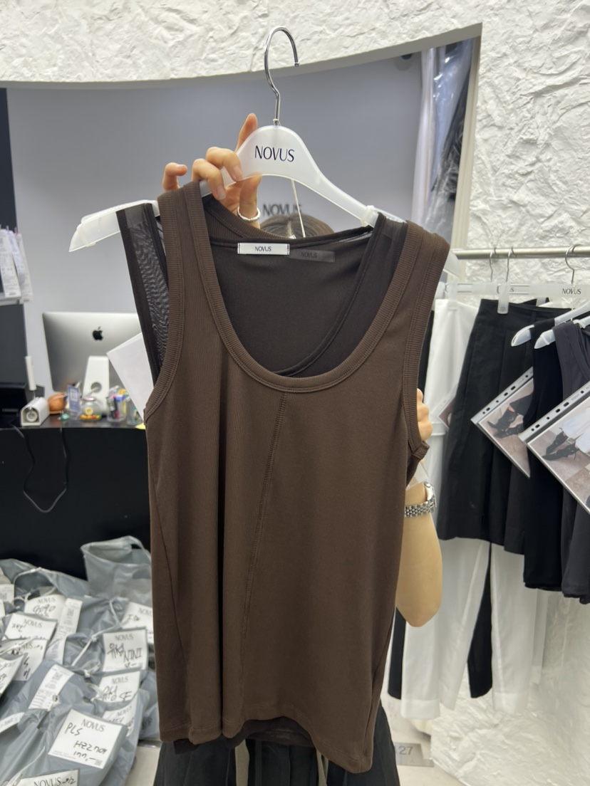 NOVUS韓國東大門直郵女裝新品休閑26春夏人氣時尚套裝套裝NOVUS套裝圖色2