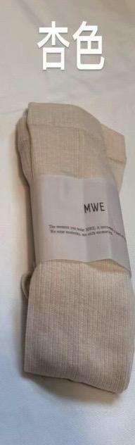 MWE東大門代購女士新品時尚休閑推薦熱賣真品26春夏人氣襪子MWE襪子圖色4