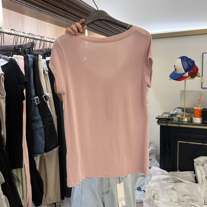 VIRKIN韓國東大門直郵女裝新款推薦時尚熱賣職業人氣26春夏T恤VIRKINT恤
