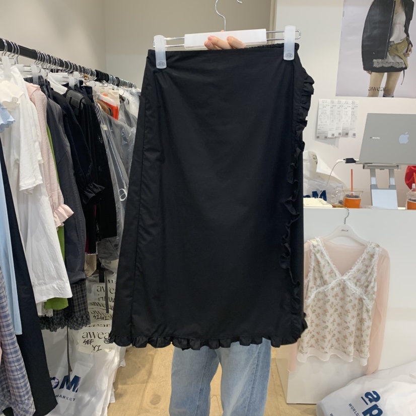 RUMIRU/AWEAR韓國東大門代購女士新款熱賣半身裙中短裙不含腰帶awear/RUMIRU半身裙/中短裙