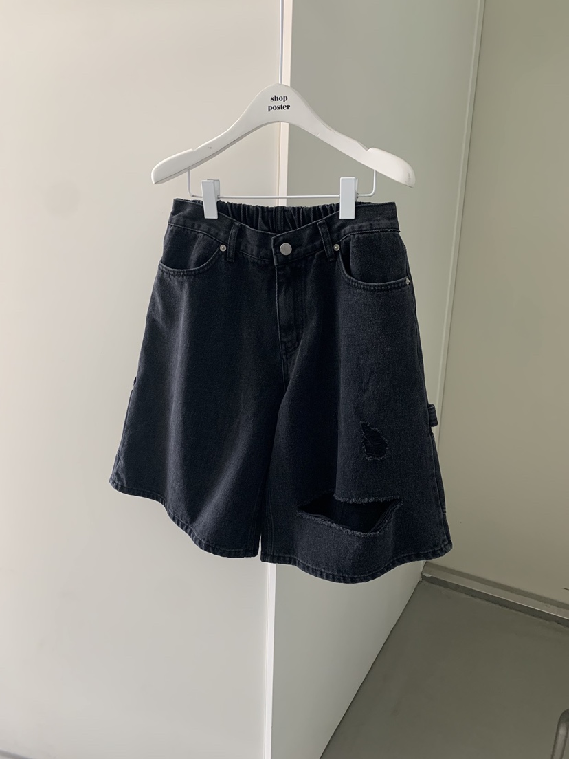 SHOP POSTER韓國東大門代購女裝新品推薦人氣休閑熱賣短褲SHOP_POSTER短褲圖色1