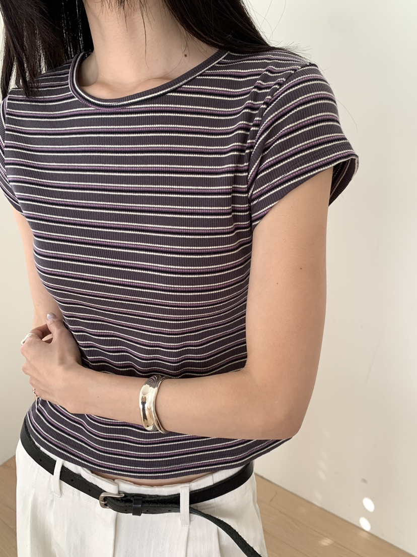 B_GARDER東大門實拍女裝新品時尚休閑職業熱賣26春夏推薦T恤B.GARDERT恤