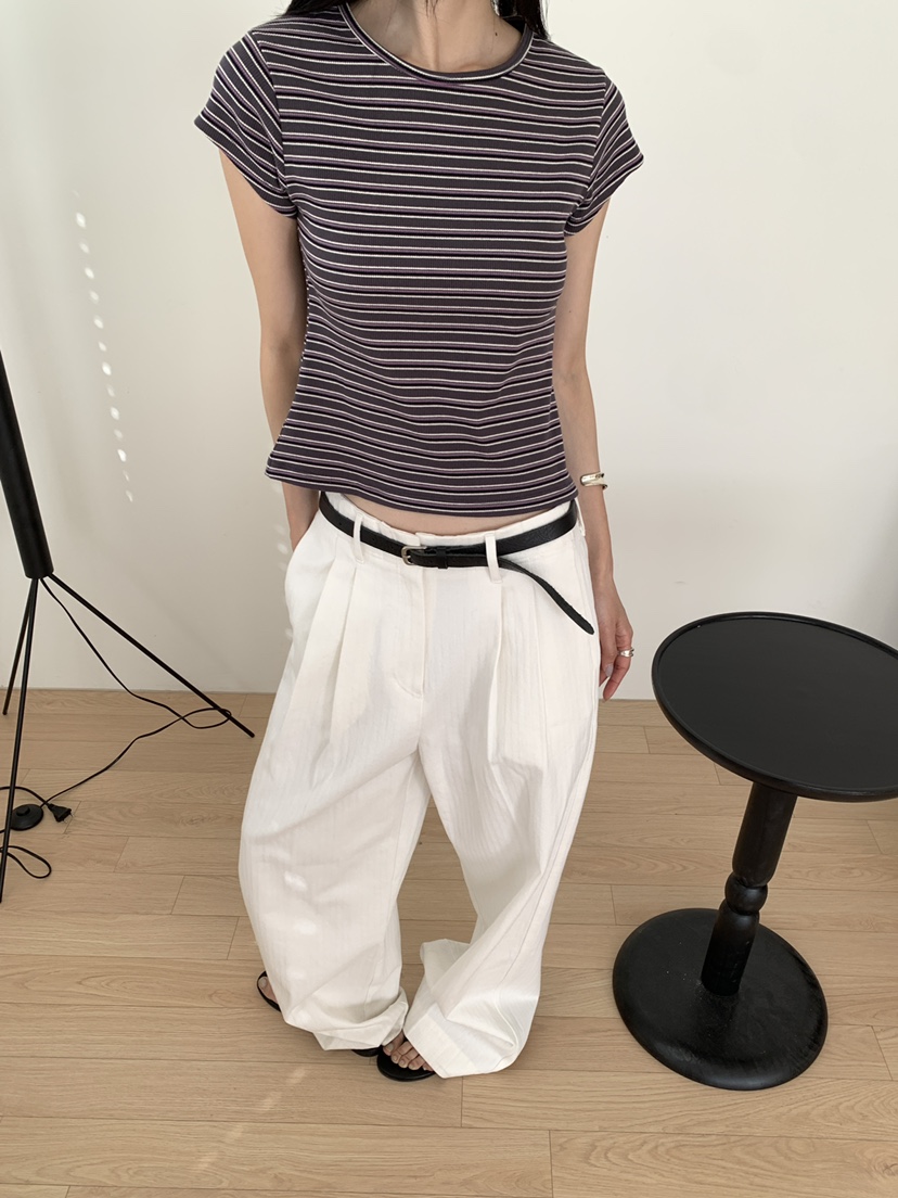 B_GARDER東大門實拍女裝新品時尚休閑職業熱賣26春夏推薦T恤B.GARDERT恤