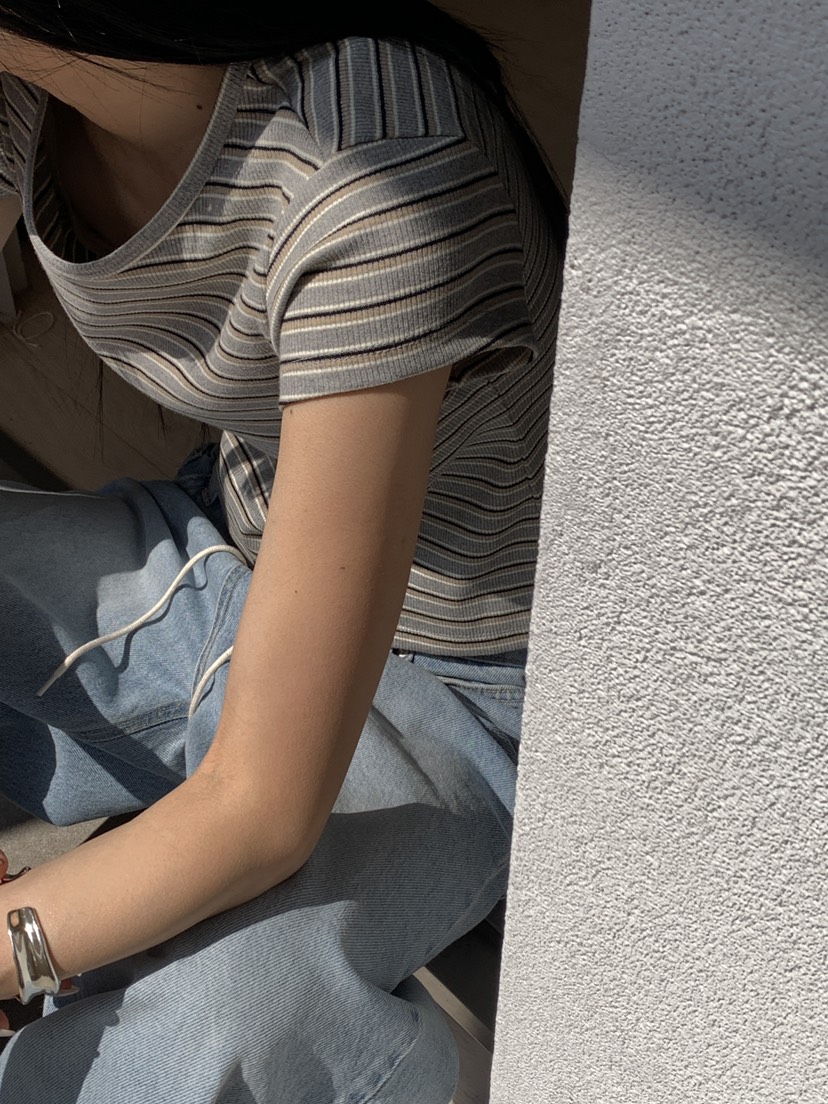 B_GARDER東大門實拍女裝新品時尚休閑職業熱賣26春夏推薦T恤B.GARDERT恤