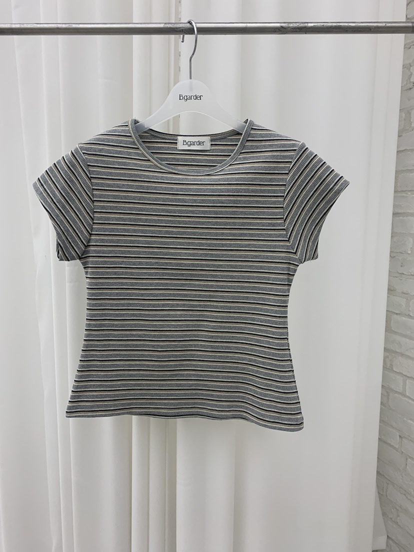 B_GARDER東大門實拍女裝新品時尚休閑職業熱賣26春夏推薦T恤B.GARDERT恤圖色1灰色