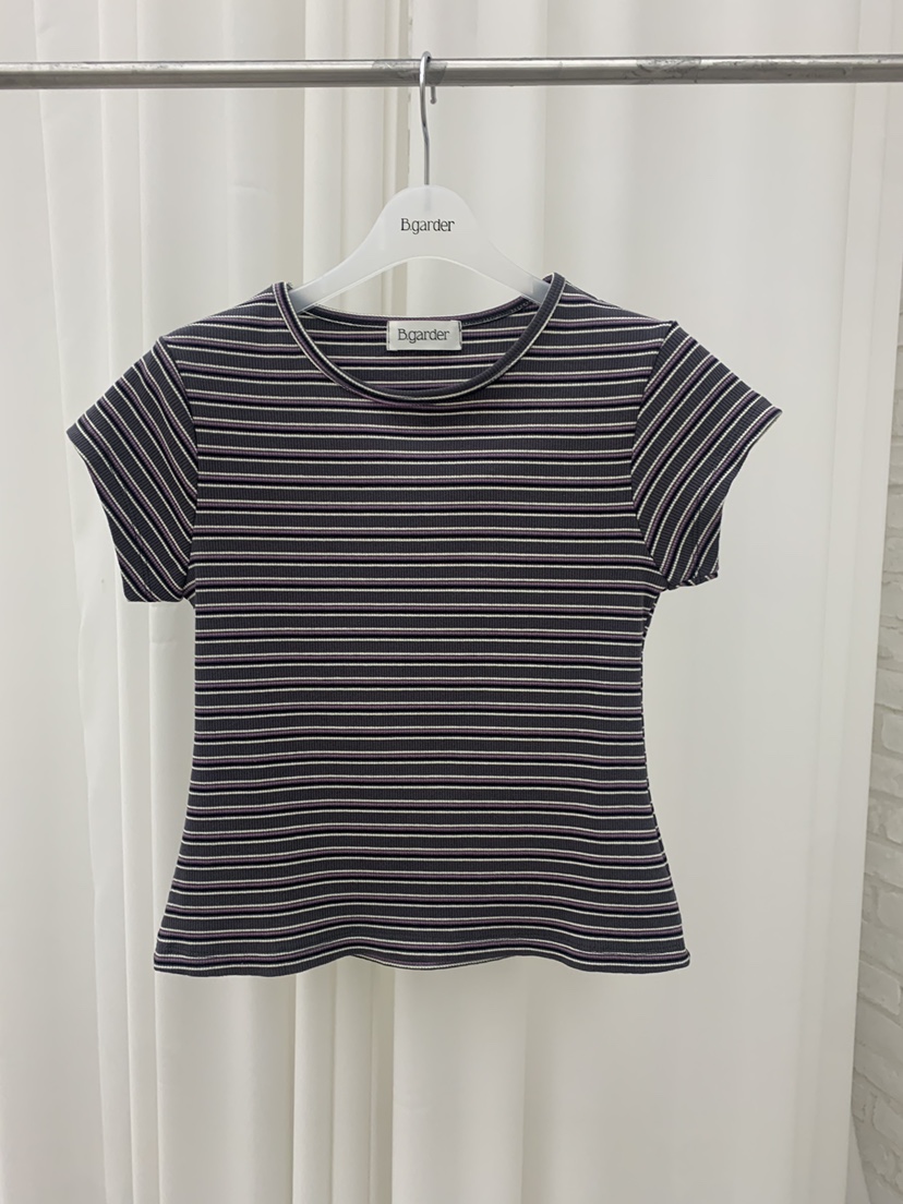 B_GARDER東大門實拍女裝新品時尚休閑職業熱賣26春夏推薦T恤B.GARDERT恤圖色2墨色