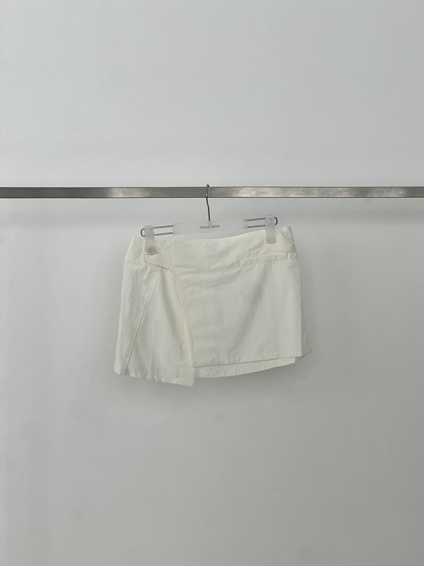 WEARABLE-L韓國東大門直郵女裝新款職業熱賣26春夏短裙裹身裙WEARABLE短裙圖色1