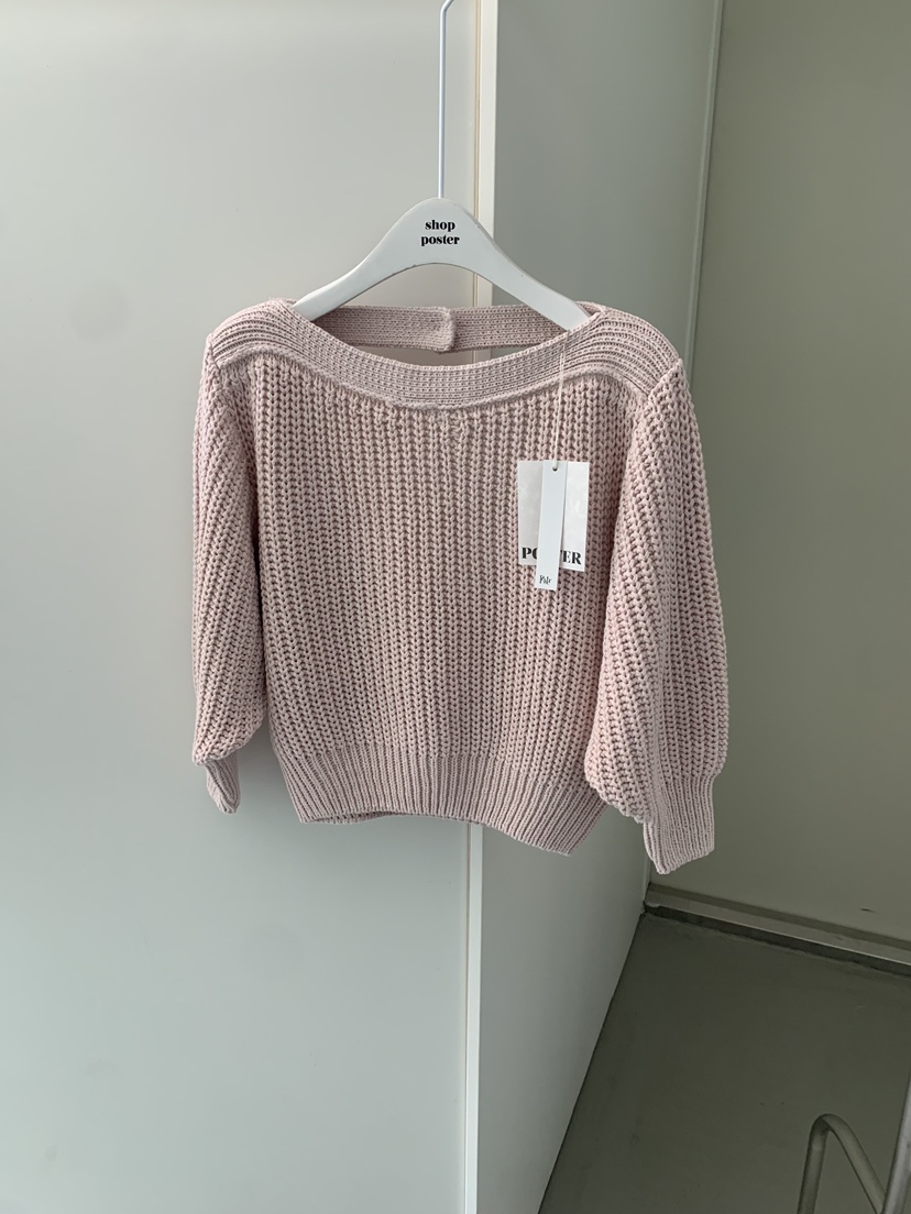 SHOP POSTER韓國代購女裝新款時尚推薦26春夏熱賣針織衫SHOP_POSTER針織衫圖色2