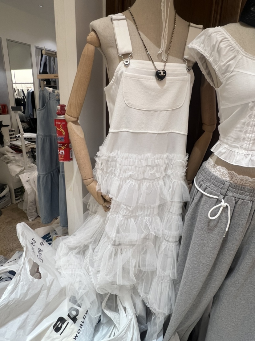 VIRKIN韓國直郵實拍女士新品休閑熱賣時尚人氣推薦連衣裙VIRKIN連衣裙