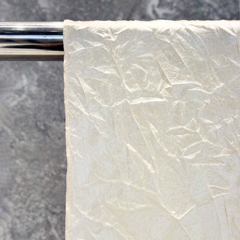 ROOKIE BUD韓國直郵實拍女裝新款職業26春夏圍巾披肩褶皺緞ROOKIE BUD-P圍巾/披肩