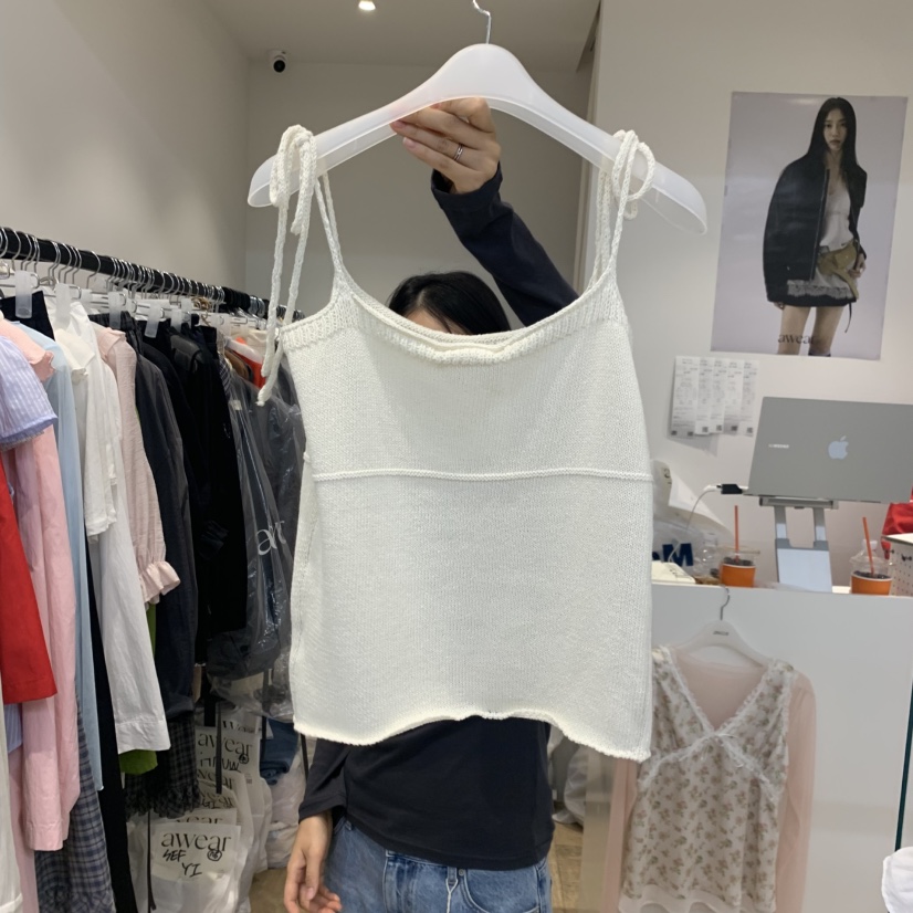 RUMIRU/AWEAR韓國直郵實拍女士新品人氣推薦休閑吊帶背心awear/RUMIRU吊帶/背心