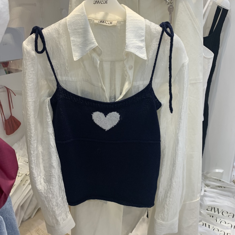 RUMIRU/AWEAR韓國直郵實拍女士新品人氣推薦休閑吊帶背心awear/RUMIRU吊帶/背心圖色2