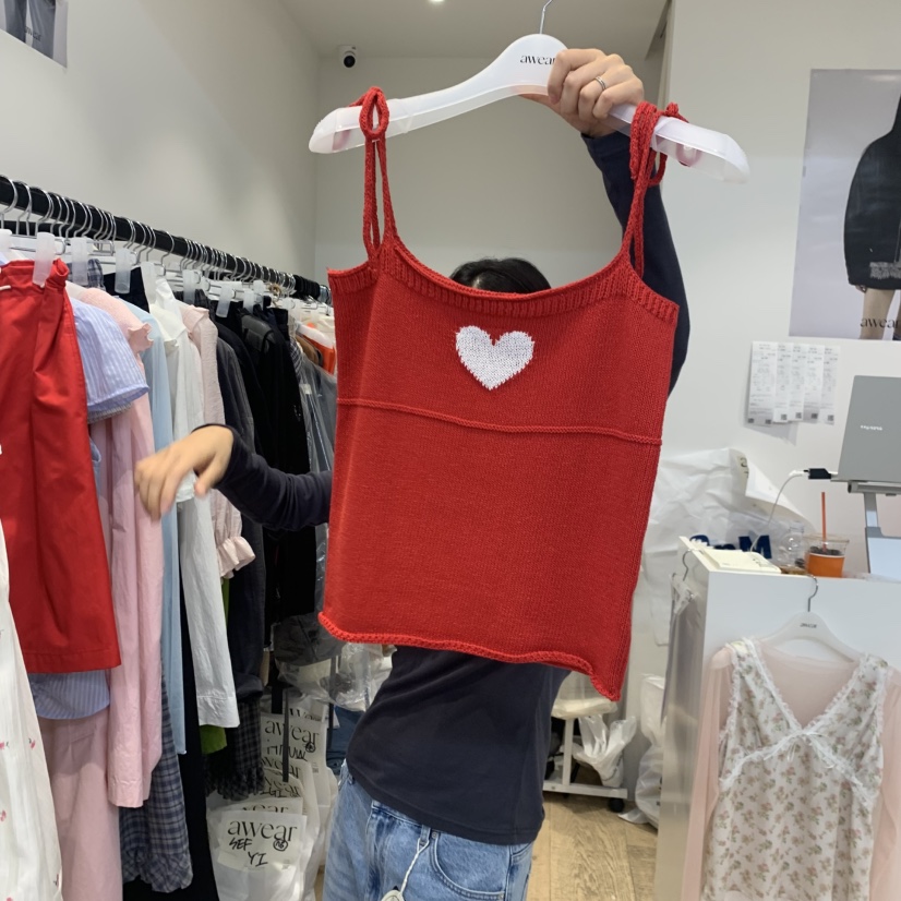 RUMIRU/AWEAR韓國直郵實拍女士新品人氣推薦休閑吊帶背心awear/RUMIRU吊帶/背心圖色4