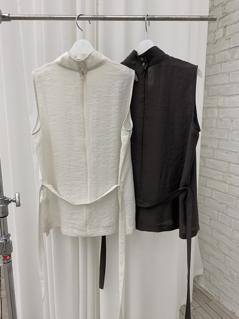 B_GARDER韓國代購女裝新品26春夏休閑時尚襯衫蕾絲衫高領B.GARDER襯衫/蕾絲衫