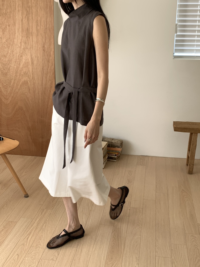 B_GARDER韓國代購女裝新品26春夏休閑時尚襯衫蕾絲衫高領B.GARDER襯衫/蕾絲衫