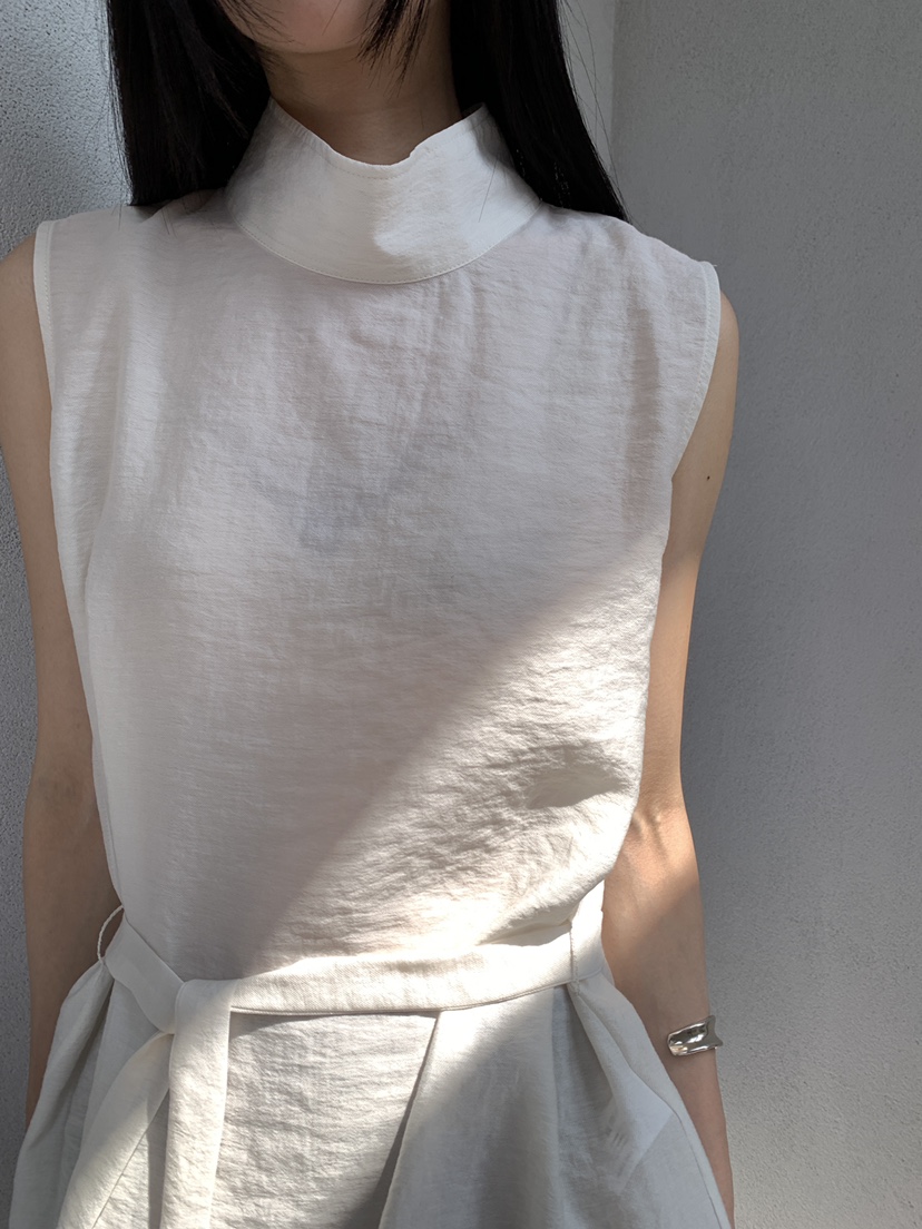 B_GARDER韓國代購女裝新品26春夏休閑時尚襯衫蕾絲衫高領B.GARDER襯衫/蕾絲衫