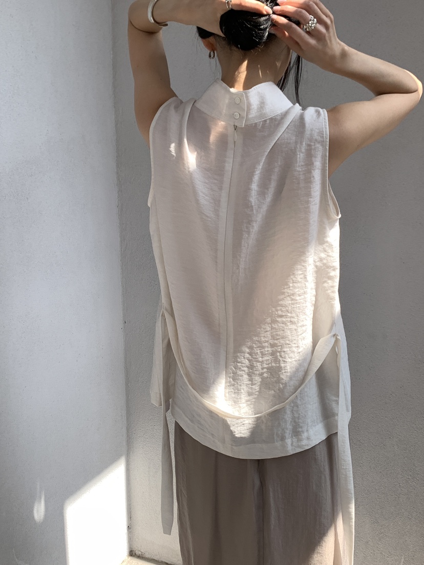 B_GARDER韓國代購女裝新品26春夏休閑時尚襯衫蕾絲衫高領B.GARDER襯衫/蕾絲衫