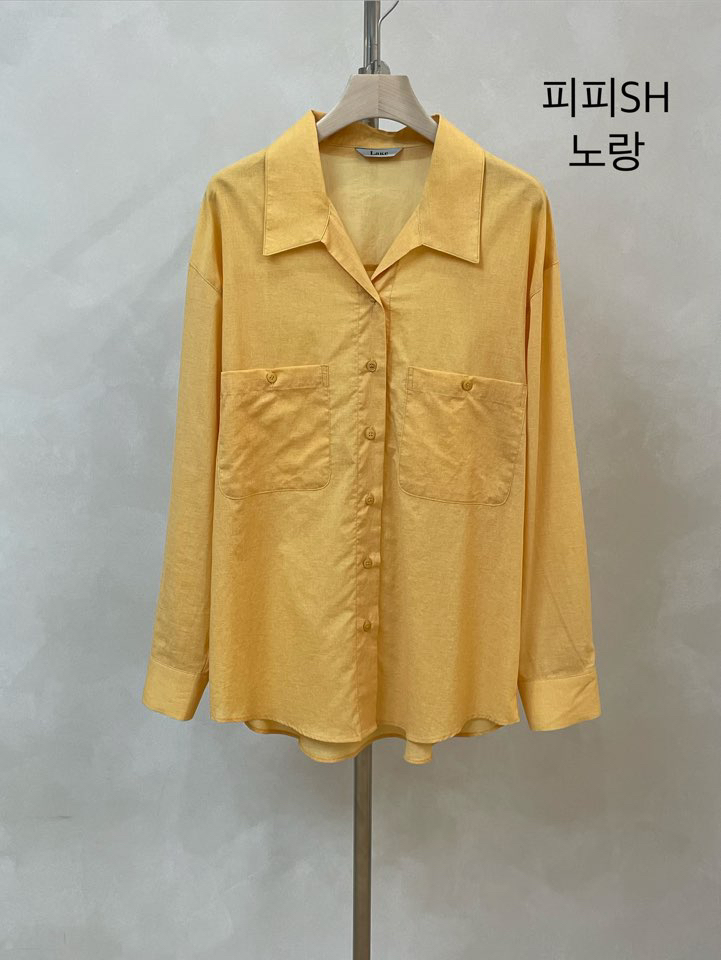 LAKE-A/KONI韓國東大門代購女士新品時尚職業襯衫蕾絲衫Lake Side/KONI襯衫/蕾絲衫圖色1