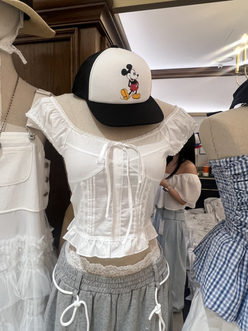 VIRKIN韓國東大門直郵女士新品職業人氣26春夏襯衫蕾絲衫VIRKIN襯衫/蕾絲衫圖色1