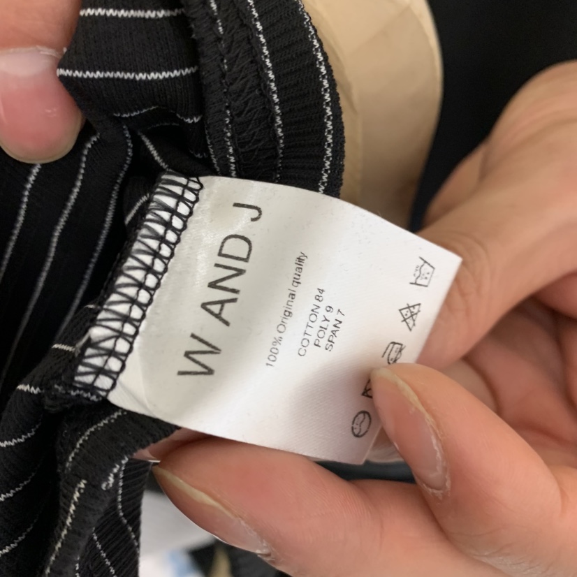 W AND J韓國直郵女士新款26春夏時尚人氣推薦休閑熱賣T恤W AND JT恤