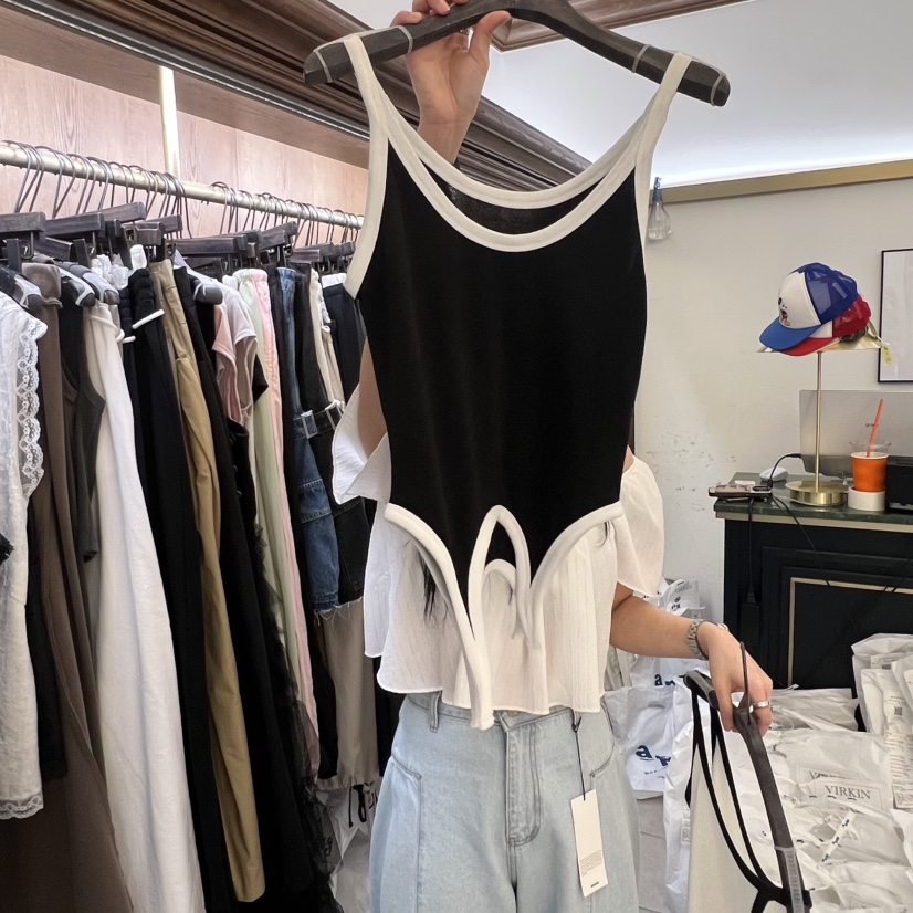 VIRKIN韓國直郵女士新品休閑26春夏熱賣人氣推薦吊帶背心VIRKIN吊帶/背心圖色2