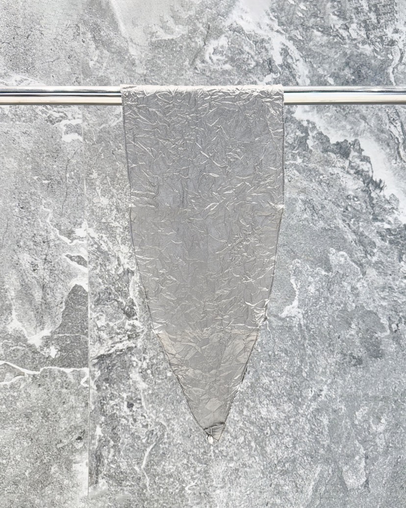 ROOKIE BUD韓國直郵女裝新品職業26春夏時尚圍巾披肩褶皺緞ROOKIE BUD-L圍巾/披肩圖色3