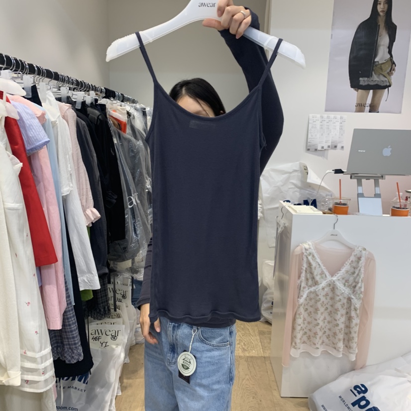 RUMIRU/AWEAR韓國東大門代購女裝新款推薦吊帶背心不含內搭awear/RUMIRU吊帶/背心圖色1