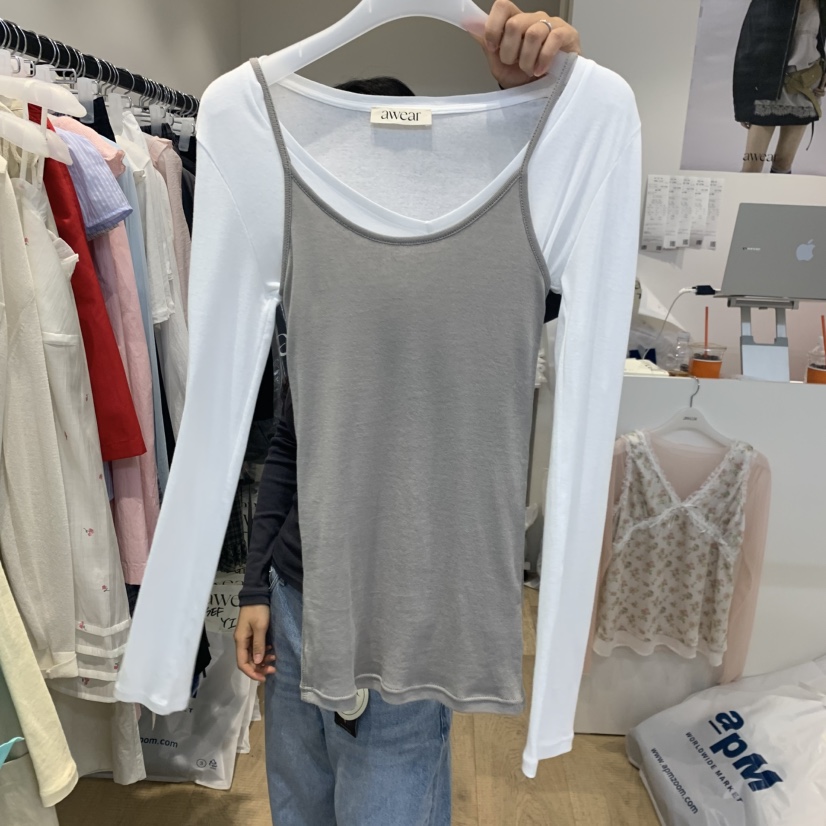 RUMIRU/AWEAR韓國東大門代購女裝新款推薦吊帶背心不含內搭awear/RUMIRU吊帶/背心圖色2