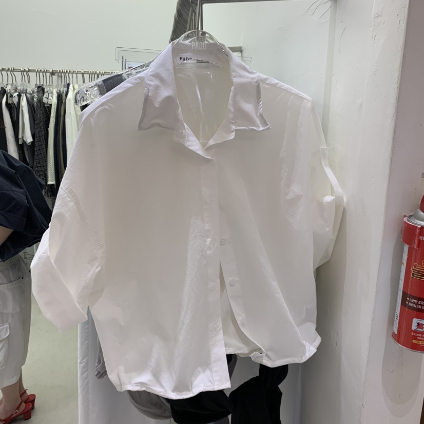 PADO韓國直郵女士新款熱賣休閑職業推薦人氣26春夏襯衫蕾絲衫PADO襯衫/蕾絲衫圖色1