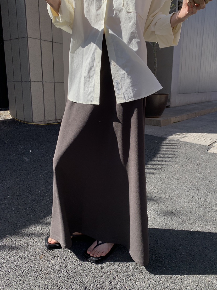 B_GARDER韓國東大門代購女裝新款26春夏時尚休閑職業長裙B.GARDER長裙