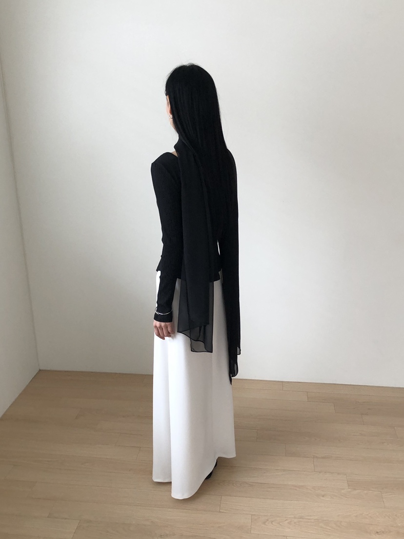 B_GARDER韓國東大門代購女裝新款26春夏時尚休閑職業長裙B.GARDER長裙