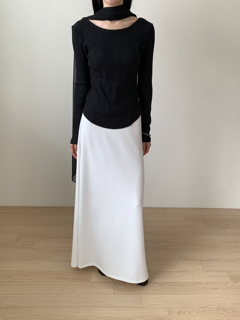 B_GARDER韓國東大門代購女裝新款26春夏時尚休閑職業長裙B.GARDER長裙