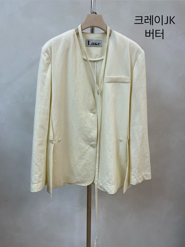 KONI/LAKE-A韓國代購女裝新品熱賣休閑時尚26春夏夾克含繩KONI/Lake Side夾克圖色1