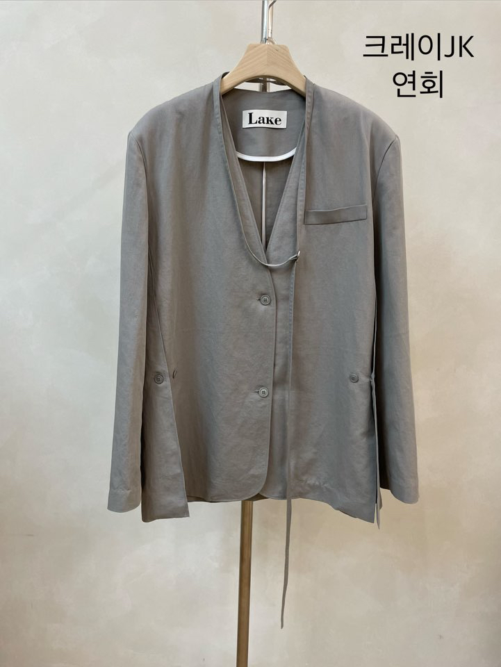 KONI/LAKE-A韓國代購女裝新品熱賣休閑時尚26春夏夾克含繩KONI/Lake Side夾克圖色2