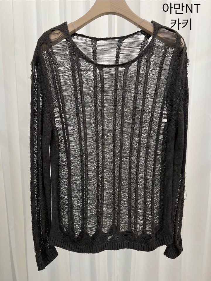 LAKE-A/KONI韓國東大門代購女裝新款26春夏人氣推薦針織衫Lake Side/KONI針織衫圖色3深卡其色