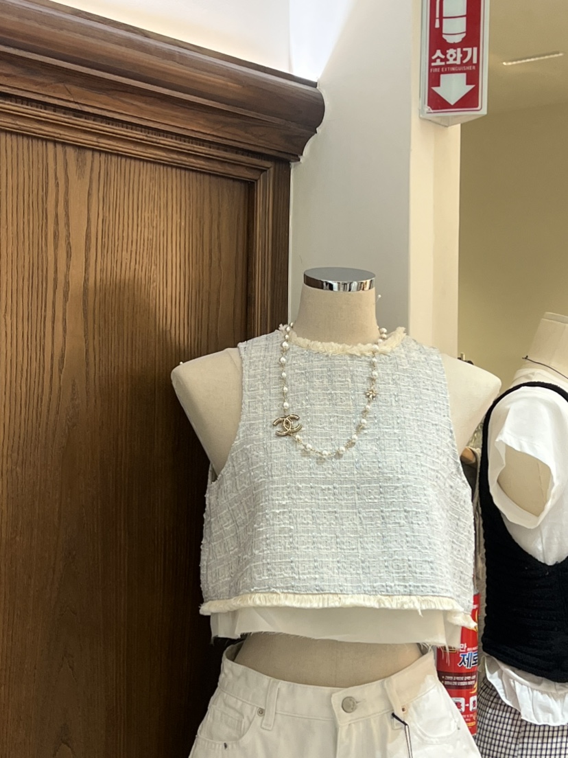 VIRKIN韓國直郵女裝新款休閑職業26春夏熱賣真品吊帶背心VIRKIN吊帶/背心